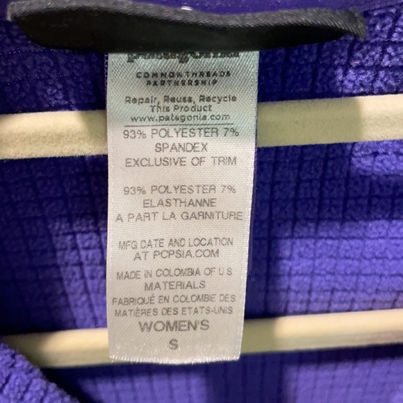Purple Patagonia Half Zip - Picture 4 of 5